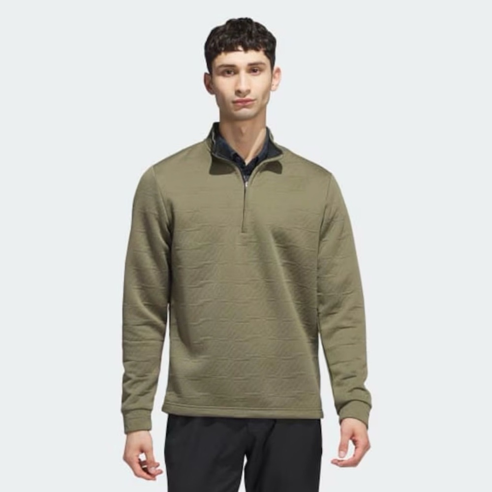 ADIDAS men’s DWR quarter zip pull over